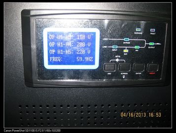 PC plus TX 2 Phase 8kva on-line-Hochfrequenz Ups mit dualer Eingang Wechselstrom