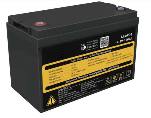 Lithium-Eisen-Batterie 12.8V 6AH mit AGM-Fall